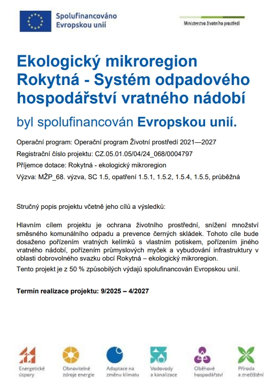 Projekt komunální technika